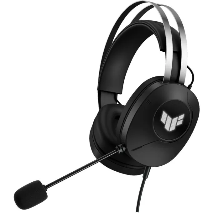 ASUS TUF Gaming H1 Gen II Wired USB-A Gaming Headset Black Virtual 7.1 40mm — image 1