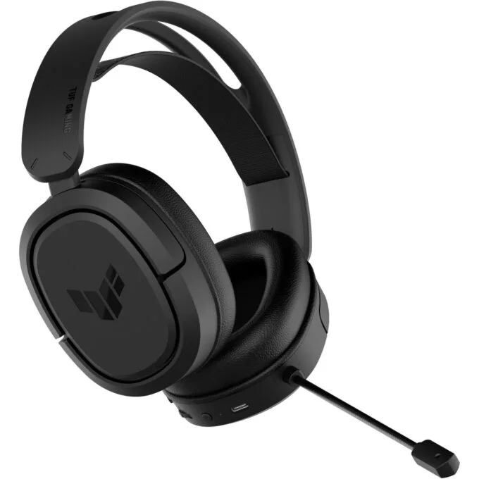 ASUS TUF Gaming H1 Wireless Headset - Black - USB-C Charging, Virtual 7.1, 15h Battery — image 1