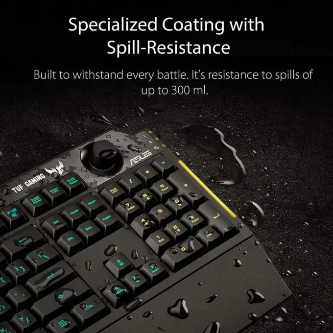 ASUS TUF Gaming K1 Membrane Gaming Keyboard — image 3