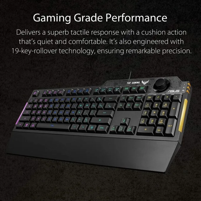 ASUS TUF Gaming K1 Membrane Gaming Keyboard — image 5