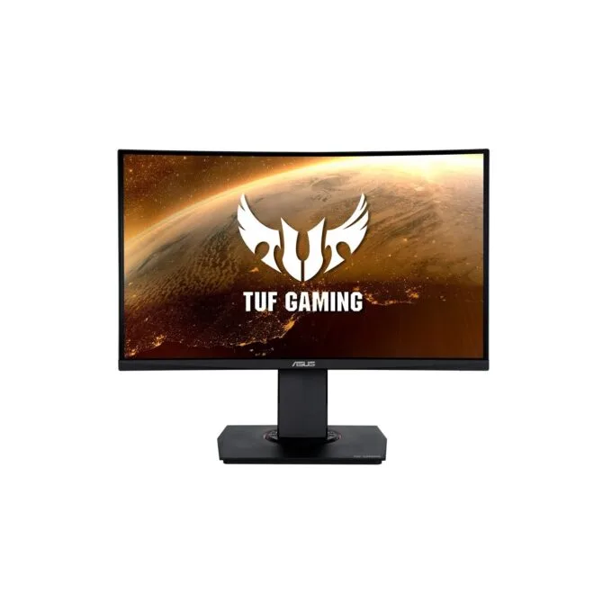 ASUS TUF Gaming VG24VQR 24" FHD Curved 165Hz VA Pivot Speakers — image 1