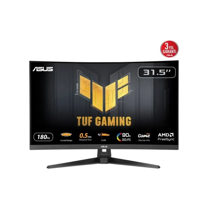 ASUS TUF Gaming - VG32WQ3B - 80.1cm (16:9)Curved 180Hz WQHD HDMI — image 1
