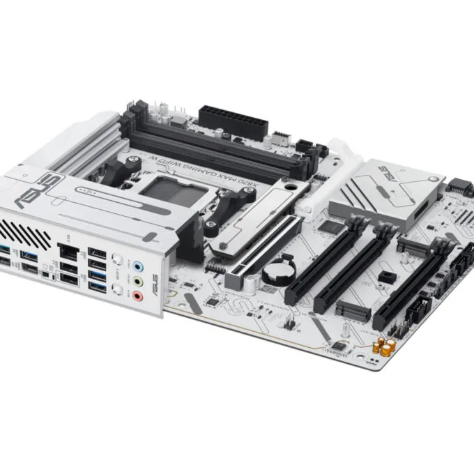 ASUS X870 MAX Gaming WiFi 7 - AM5 ATX Motherboard, DDR5 up to 8000MHz, 4x DIMM, 256GB, PCIe 5.0, White — image 6