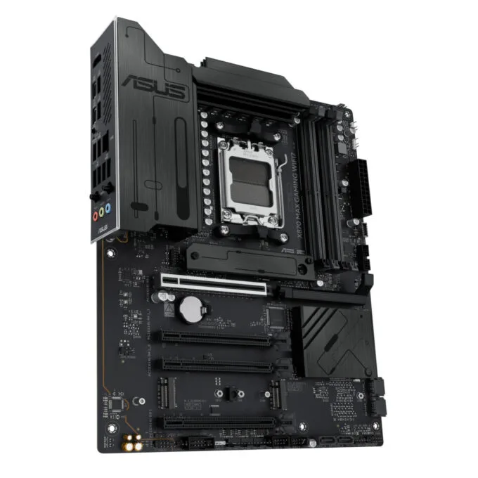 ASUS X870 MAX Gaming WiFi 7 - AM5 Socket - DDR5, ATX, 4x DIMM, 3x M.2, 2.5Gb LAN, Black — image 6