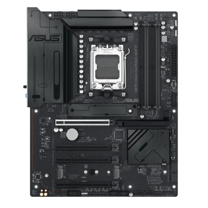 ASUS X870 MAX Gaming WiFi 7 - AM5 Socket - DDR5, ATX, 4x DIMM, 3x M.2, 2.5Gb LAN, Black — image 3