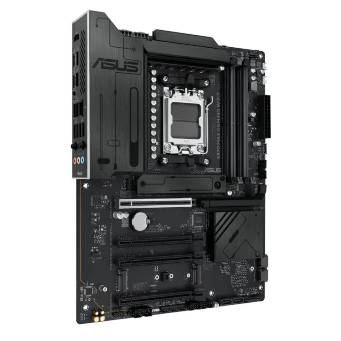 ASUS X870 MAX Gaming WiFi 7 - AM5 Socket - DDR5, ATX, 4x DIMM, 3x M.2, 2.5Gb LAN, Black — image 4