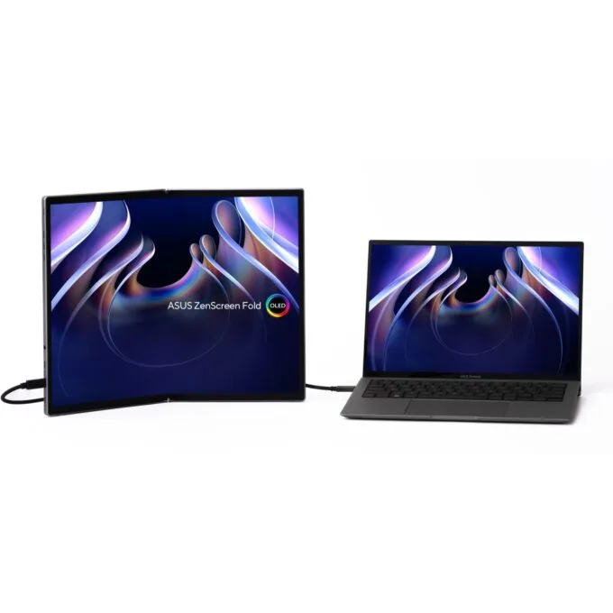 ASUS ZenScreen Fold - MQ17QH - 17-inch OLED Portable Monitor, 4:3 — image 2