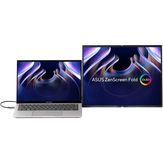 ASUS ZenScreen Fold - MQ17QH - 17-inch OLED Portable Monitor, 4:3 — image 5