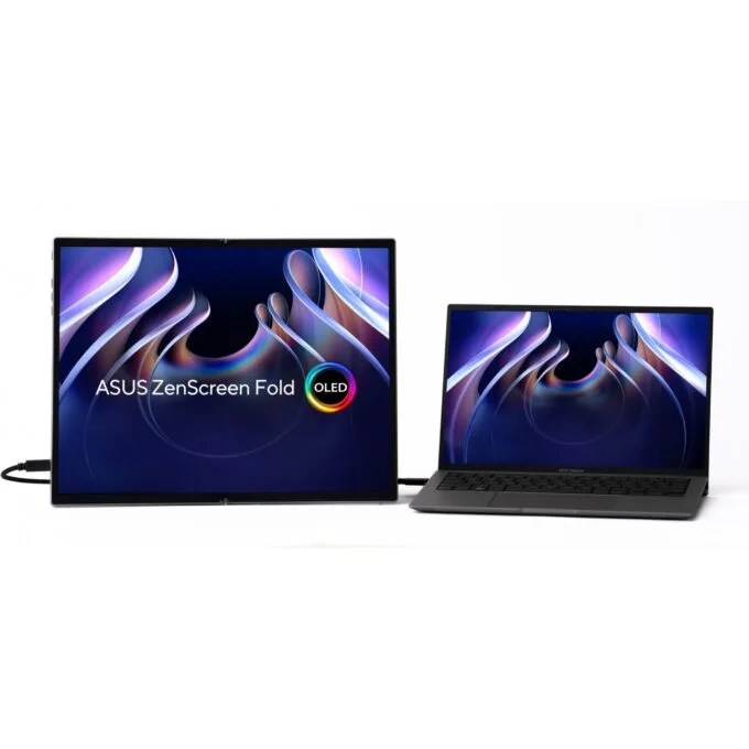 ASUS ZenScreen Fold - MQ17QH - 17-inch OLED Portable Monitor, 4:3 — image 1