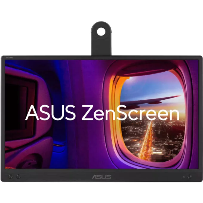 ASUS ZenScreen MB166CR - 15.6" (39.6 cm) FHD IPS Portable Monitor - USB-C - Black — image 2