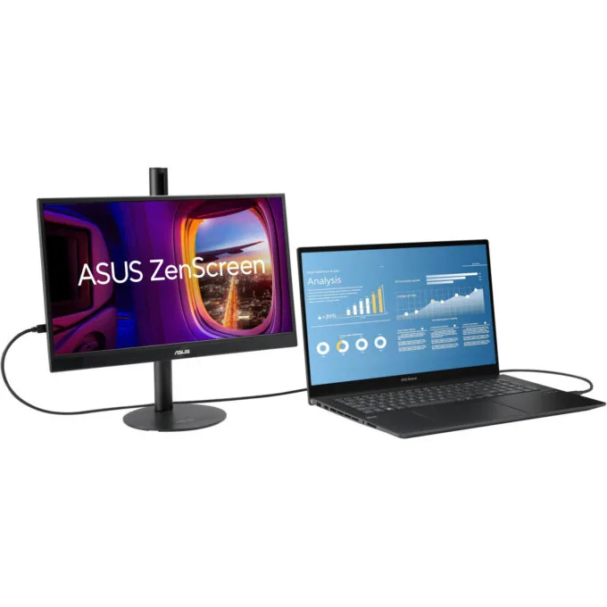 ASUS ZenScreen MB17AHG - 17.3in FHD IPS Portable Monitor - Black, HDMI 1.4 & 2x USB-C, 144Hz, 5ms — image 9