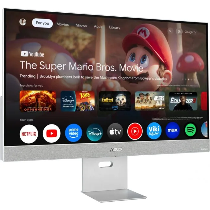 ASUS ZenScreen Smart - MS32UC - 31.5-inch 4K UHD IPS Monitor with HDMI/DP - Flat — image 2