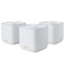 ASUS ZenWiFi XD4 Plus AX1800 WiFi 6 Mesh 3-Pack White