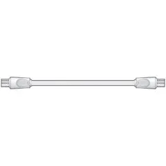 AV:link Coaxial Plug to Plug - 112.002UK - 1.0m