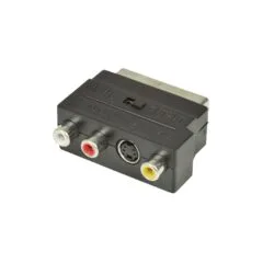 AV:Link Scart to 3RCA Adaptor - 122.410UK - Scart to 3RCA Adaptor with Switch