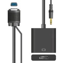 AV:Link VGA+Audio to HDMI Converter - 122.423UK - VGA+Audio to HDMI Converter