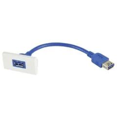 AV:Link Wall Plate Module USB-A - 122.532UK - USB-A 3.0