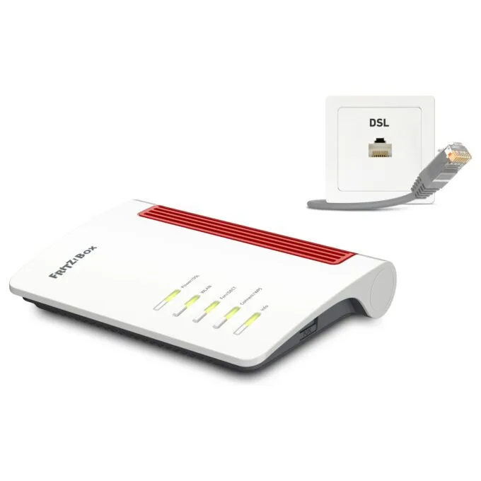 AVM Fritz!Box 7530 AX Wi-Fi 6 VDSL Router - 4x Gigabit LAN — image 1