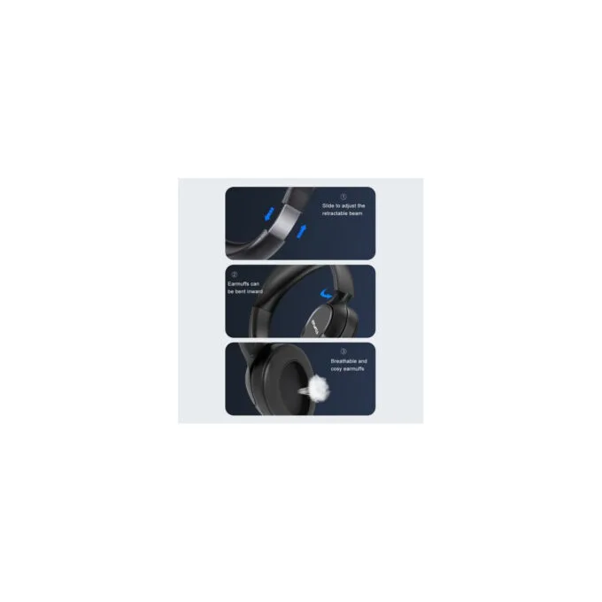 Awei A770BL - Bluetooth 5.0 Wireless Headphones - Stereo, Noise Cancelling, 13h Playtime — image 5