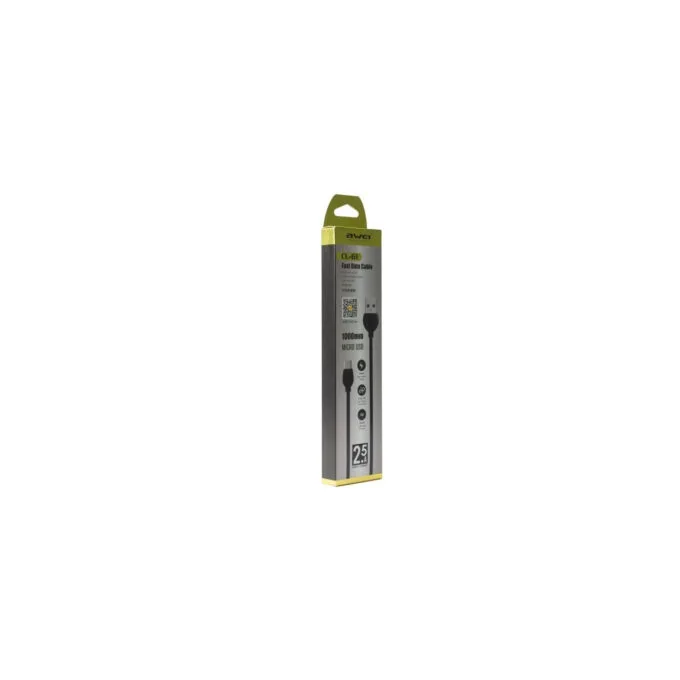 Awei CL-61 Micro USB to USB-A Braided Cable 1m 2.5A — image 3