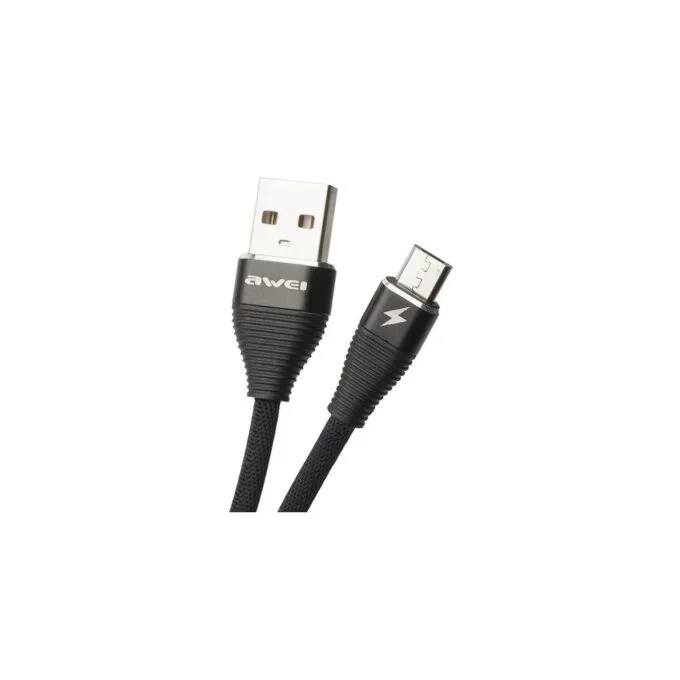 Awei CL28 Micro-USB to USB-A Braided Cable 2.4A 2m — image 2