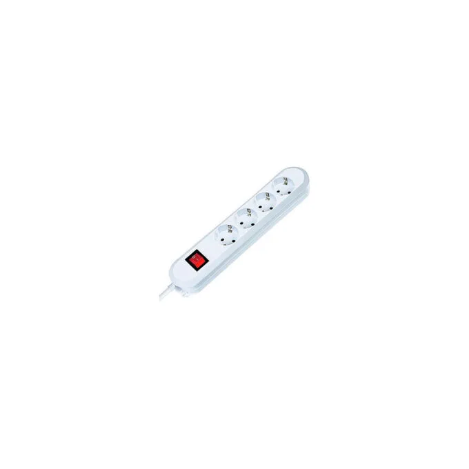 BACHMANN SMART Steckdosenleiste 4x Schutzkontakt Schalter weiss 1.5m — image 1