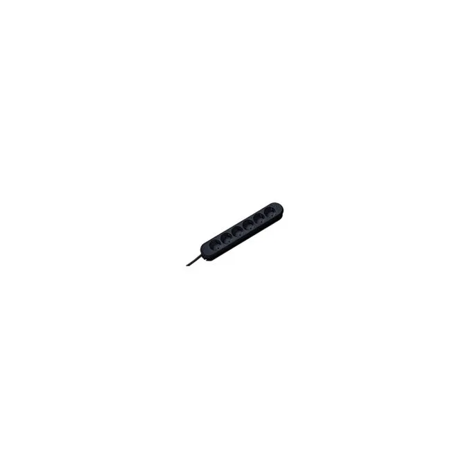 BACHMANN SMART Steckdosenleiste 6x Schutzkontakt schwarz 1.5m — image 1