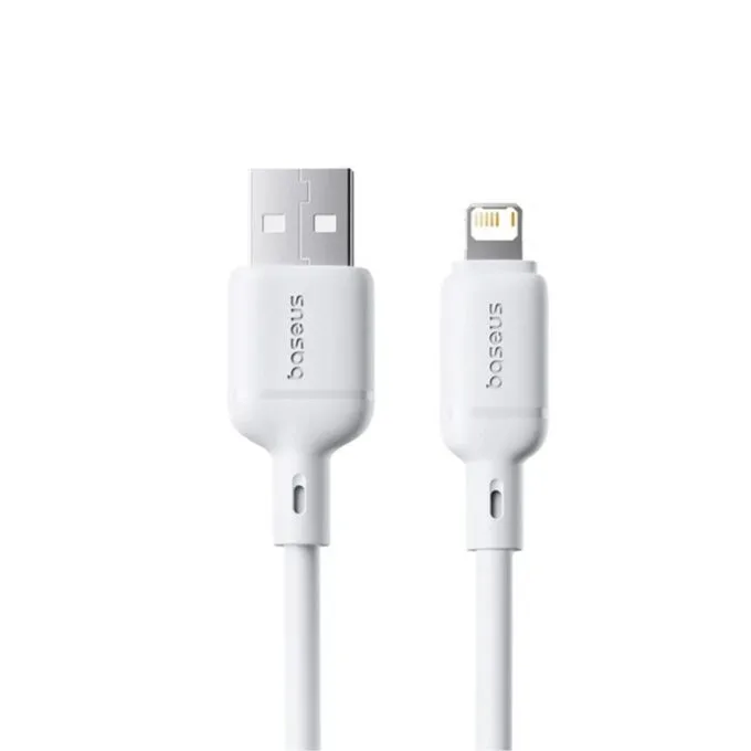 Baseus Cable Lightning to USB-A Silky Series - 2.0m White — image 2