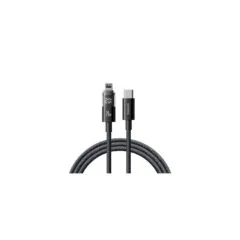 Baseus Cable Lightning to USB-C Display 2 Series Braided 20W 1.0m Black - Lightning to USB-C, Braided, 20W, 1.0m, Black
