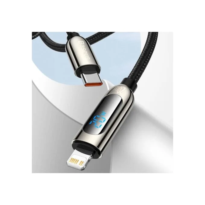 Baseus Cable Lightning to USB-C - Display, 20W, 1m, Black — image 6