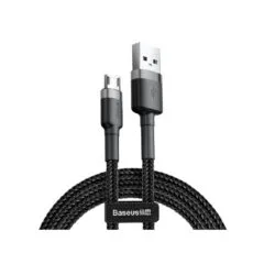 Baseus Cafule Braided MicroUSB Cable 2.4A 1.0m Gray CAMKLF-C91