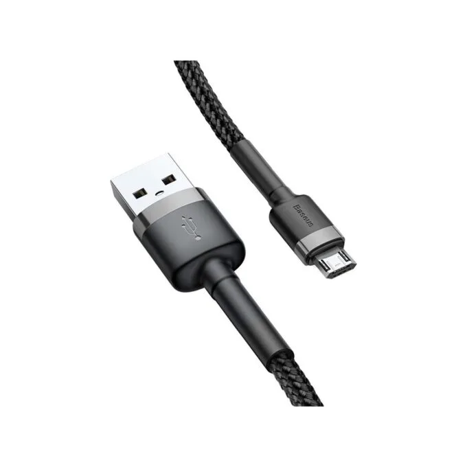 Baseus Cafule Braided MicroUSB Cable 2A 3.0m Black — image 3