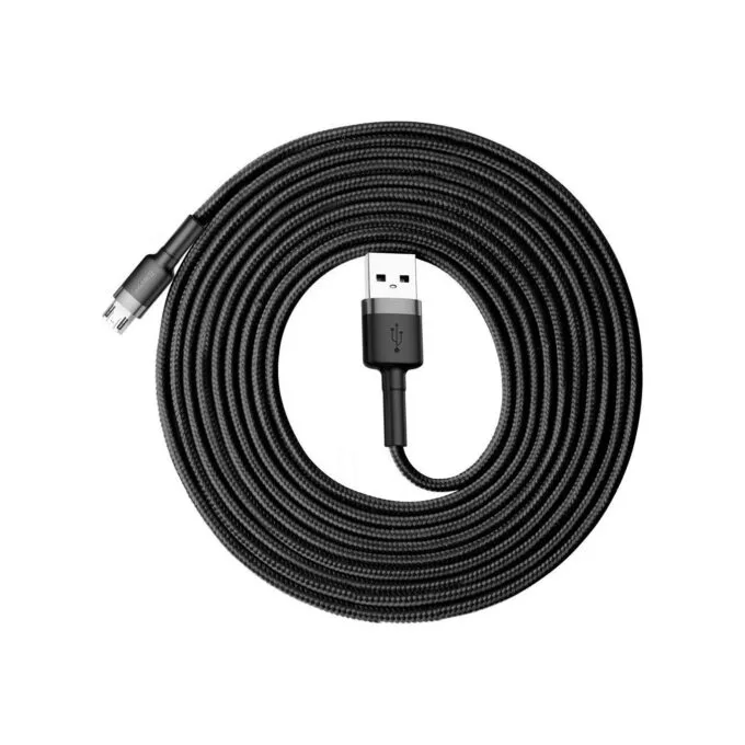 Baseus Cafule Braided MicroUSB Cable 2A 3.0m Black — image 4