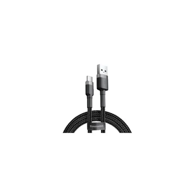 Baseus Cafule Braided Type-C Cable - 3.0A 0.5m Grey — image 2