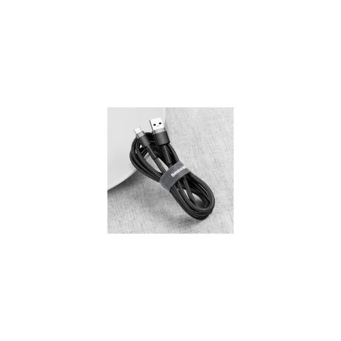 Baseus Cafule Braided Type-C Cable - 3.0A 0.5m Grey — image 5