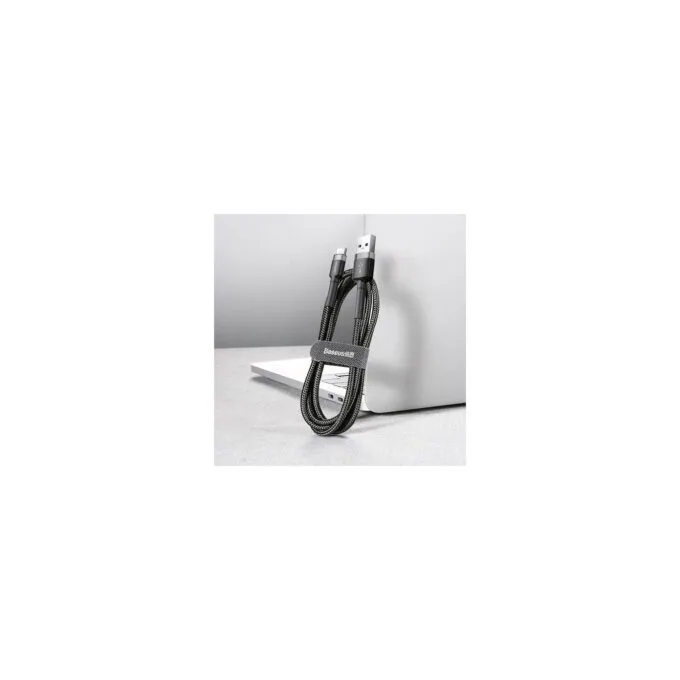 Baseus Cafule Braided Type-C Cable - 3.0A 0.5m Grey — image 6