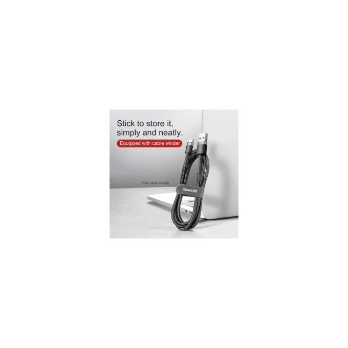 Baseus Cafule Braided Type-C Cable - 3.0A 0.5m Grey — image 10