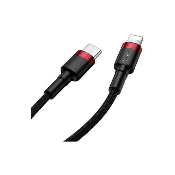Baseus Cafule Cable - Type-C to Lightning PD 18W 1m Red — image 4