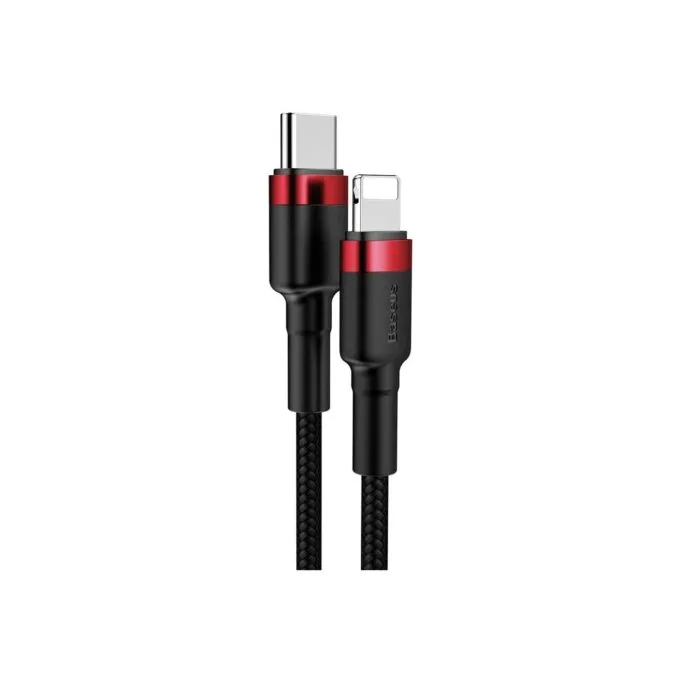 Baseus Cafule Cable - Type-C to Lightning PD 18W 1m Red — image 7