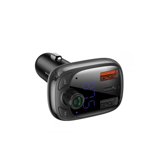 Baseus Car FM Transmitter-Charger 36W USB BT SD - S13 - Car FM Transmitter-Charger 36W USB BT SD — image 3