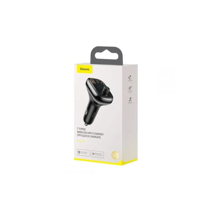 Baseus Car FM Transmitter-Charger 36W USB BT SD - S13 - Car FM Transmitter-Charger 36W USB BT SD — image 7