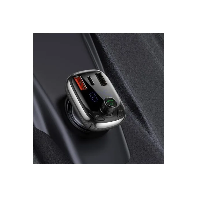 Baseus Car FM Transmitter-Charger 36W USB BT SD - S13 - Car FM Transmitter-Charger 36W USB BT SD — image 9