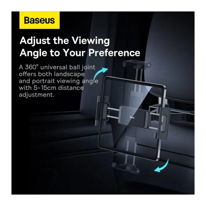 Baseus Car Holder Backseat Car Mount for Tablet - JOYRIDE PRO - Backseat Car Mount for Tablet — image 4