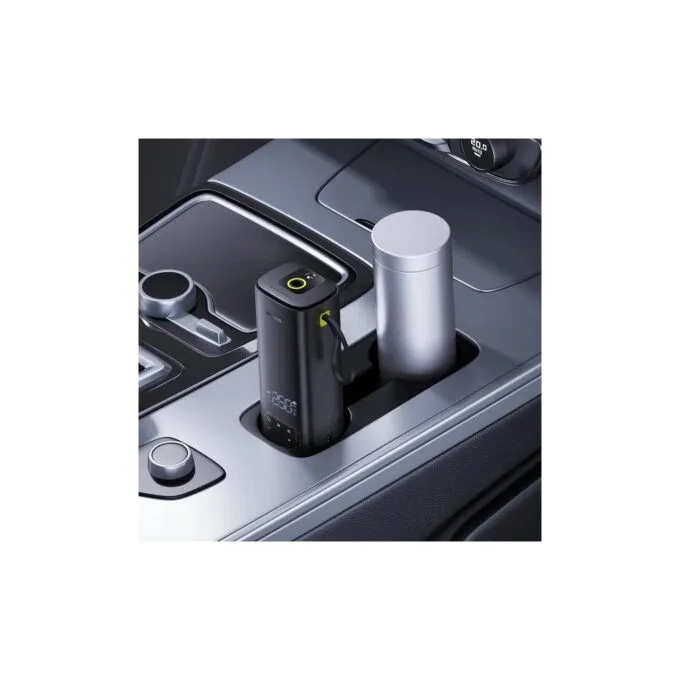 Baseus Car Inflator Pump - Wireless SUPER MINI MEGA Double Cylinder — image 4