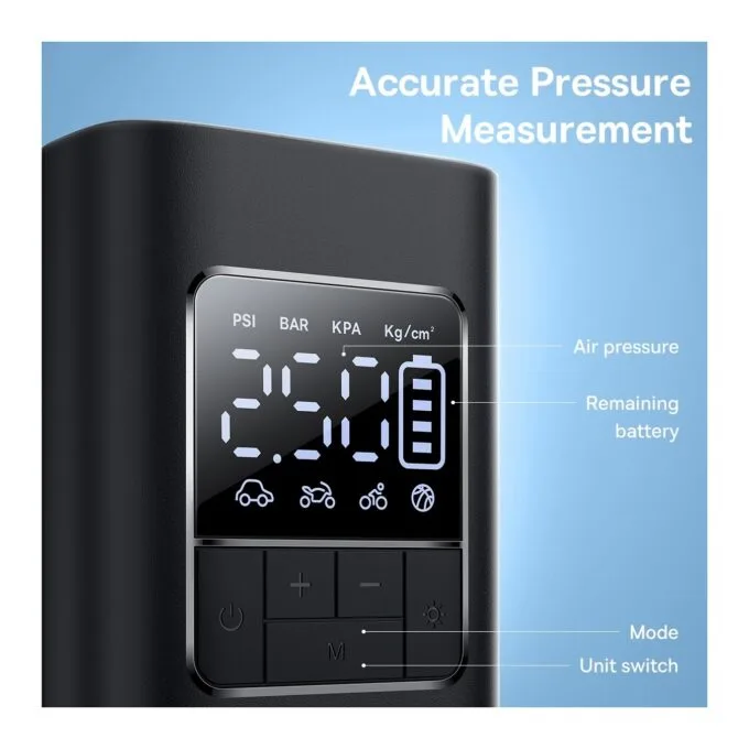Baseus Car Inflator Pump - Wireless SUPER MINI PRO — image 5
