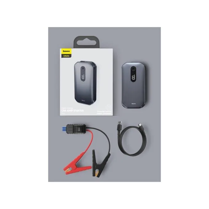 Baseus Car Jump Start Booster & Powerbank - 12V6L - 12000mAh — image 9