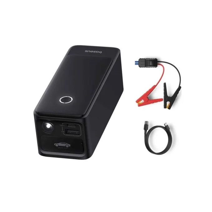 Baseus Car Jump Start Booster & Powerbank - ALPHA Black - 6000mAh - 600A — image 1