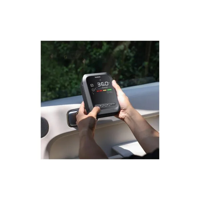 Baseus Car Jump Start Booster & Powerbank + Inflator - 12650mAh 1200A SUPER ENERGY — image 4