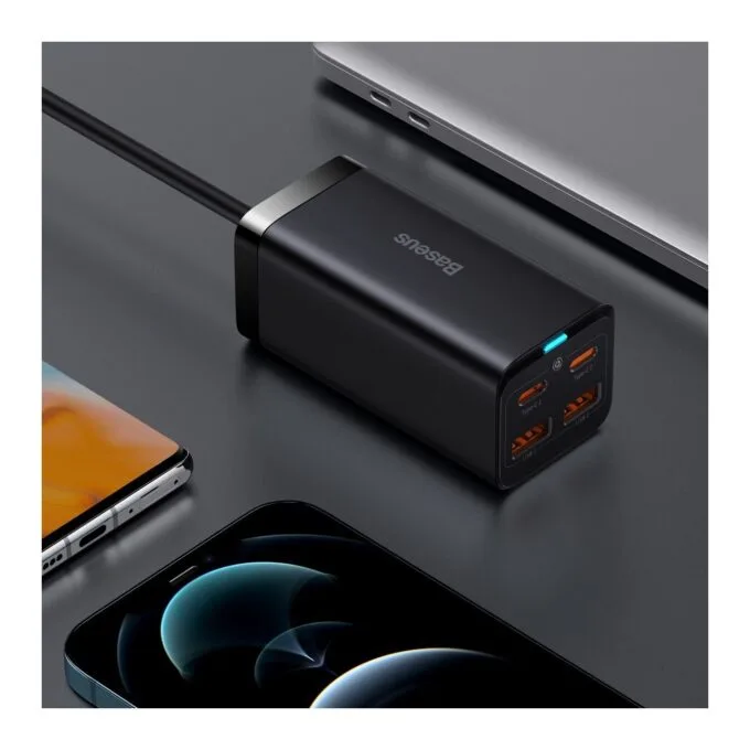 Baseus Charger Desktop - 100W 2C+2U EU Black — image 5