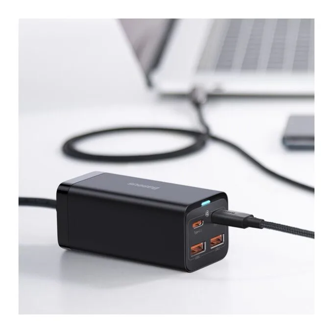 Baseus Charger Desktop - 100W 2C+2U EU Black — image 6